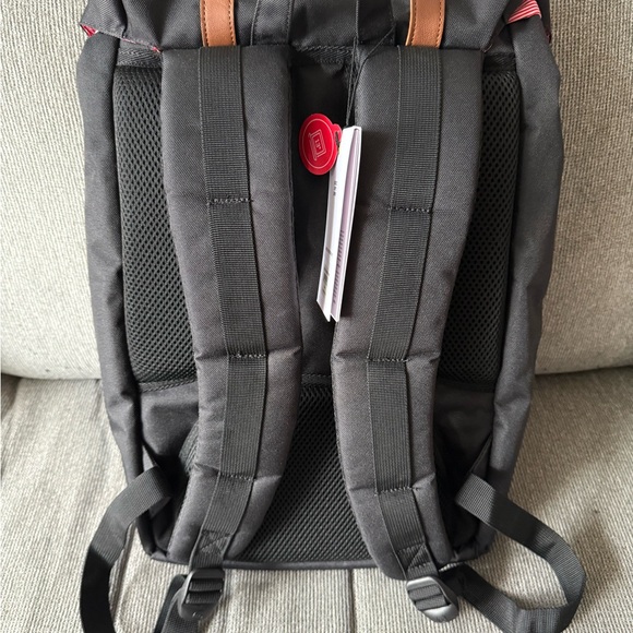Herschel Supply Company Black and Tan Heritage Backpack - Picture 2 of 4